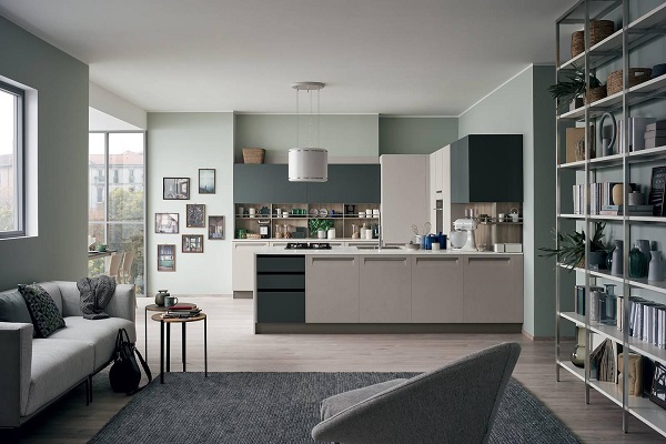 Cucina con lavanderia nascosta, progetto realizzabile?