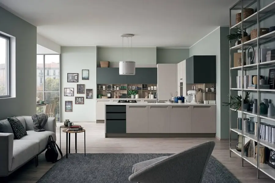 Cucina con lavanderia nascosta, progetto realizzabile?